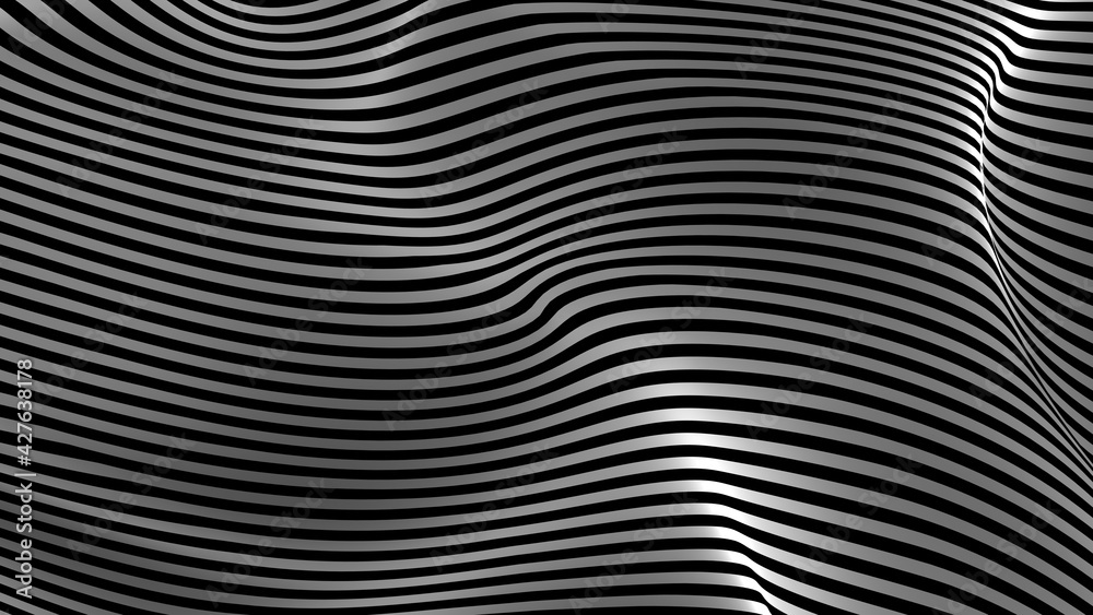 Black and white curve wave line abstract background. Black and white curve wave line abstract background.