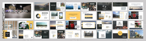 Original Presentation templates or corporate booklet.  Easy Use in creative flyer and style info banner, trendy strategy mockups.  Simple modern Slideshow or Startup. ppt. 