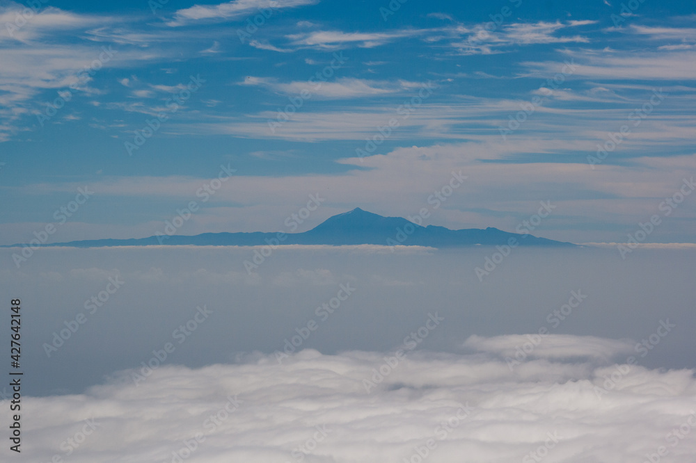 lake and clouds