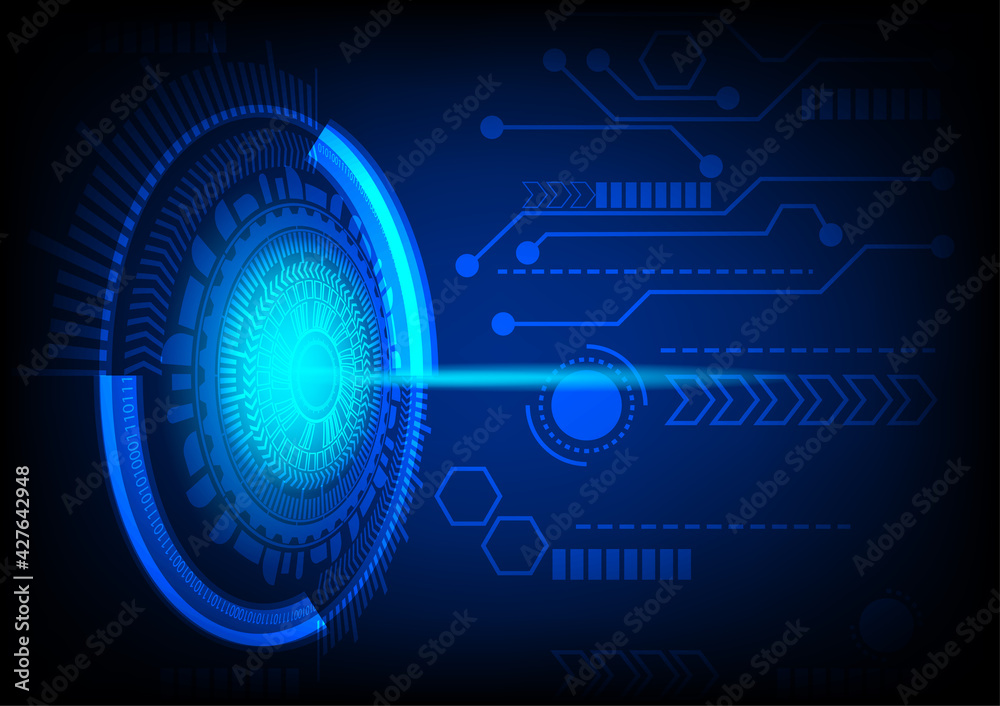 Obraz premium graphics design illustration digital circuit diagram technology for background wallpaper vector illustration