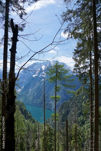 Beautiful landscape in the Bavarian Alps in Berchtesgaden