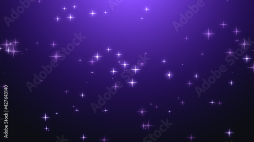 Christmas purple starry background. Diwali festival holiday design.