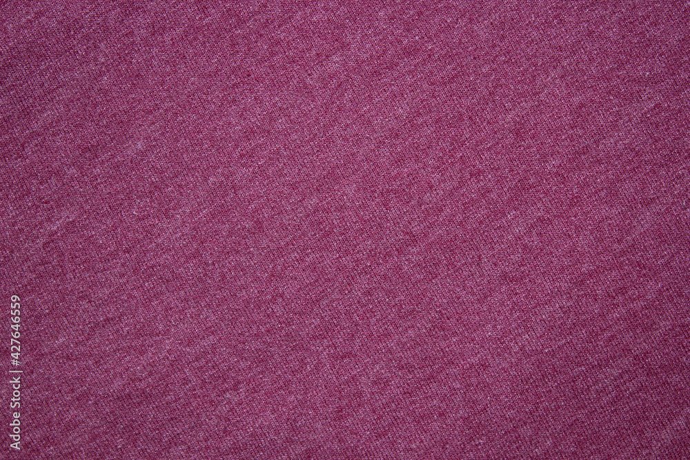 Fototapeta premium close-up on purple cotton and polyester fabric cloth