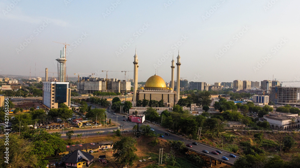 Wide view of Abuja City metropolis