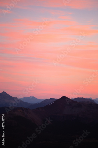 sunset in the mountains © Eugenio