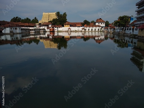 Sree Padmanabha Swamy temple, historic building situated at Thiruvananthapuram district of Kerala, Major tourist attraction