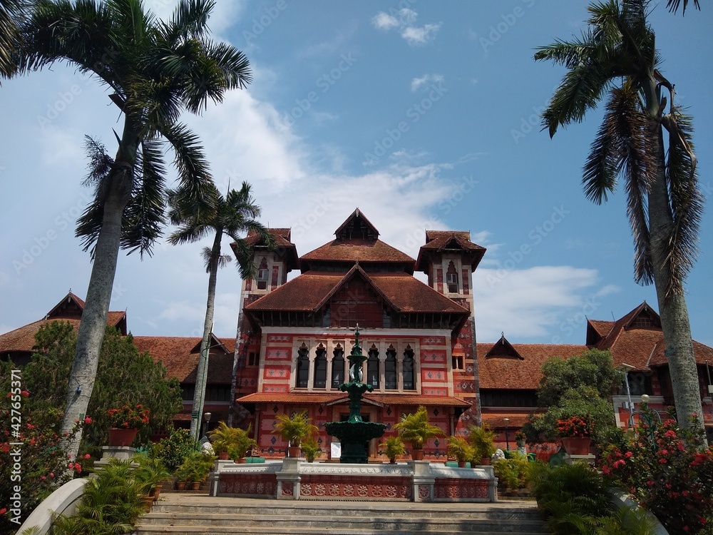 Napier museum, historic building situated at Thiruvananthapuram Kerala