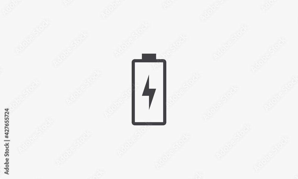 charging vector illustration. creative icon on white background. charging vector illustration. creative icon on white background.