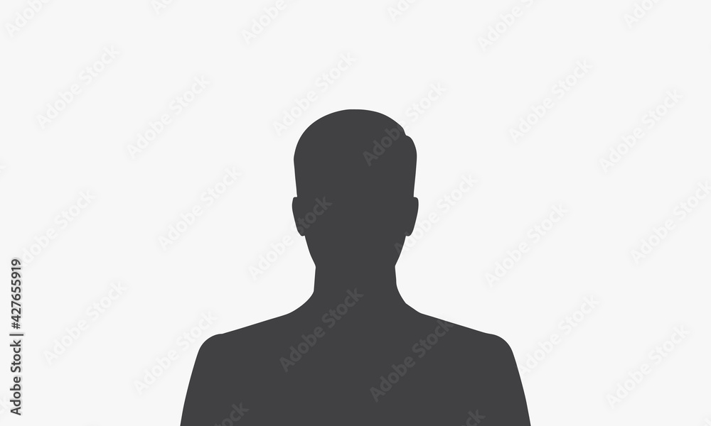 portrait photo icon. isolated on white background. design vector.
