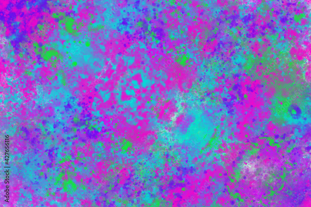An abstract multicolored splatter background image.