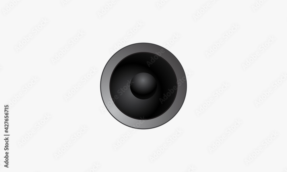 speaker vector illustration. creative icon. isolated on white background. speaker vector illustration. creative icon. isolated on white background.