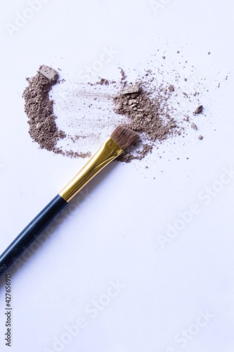 crushed makeup powder