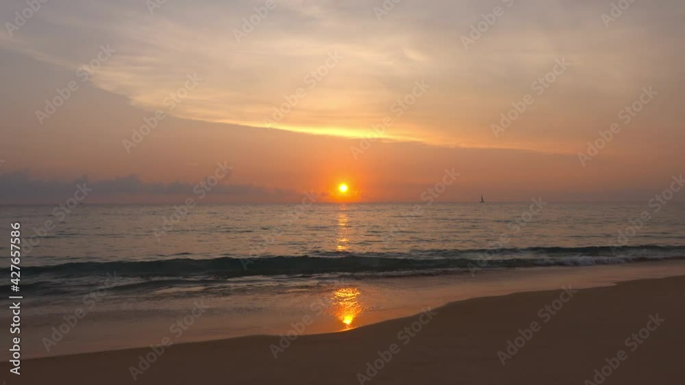 sunset on the beach sunset on the beach