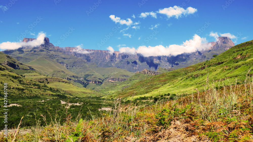 Amphitheatre, Northern Drakensberg mountains, Kwazulu Natal