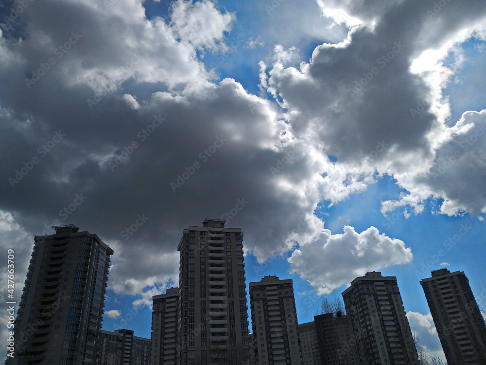 clouds over city clouds over city