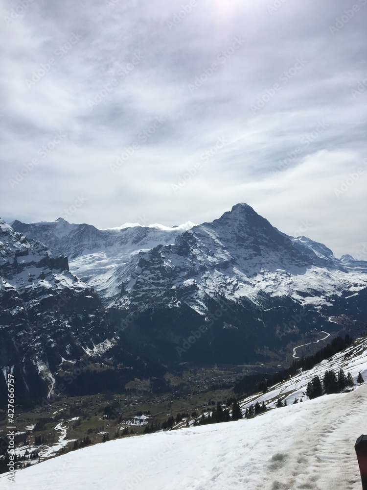 Fototapeta premium ski resort