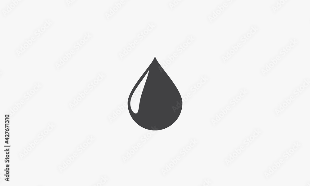 droplet icon design vector illustration. droplet icon design vector illustration.
