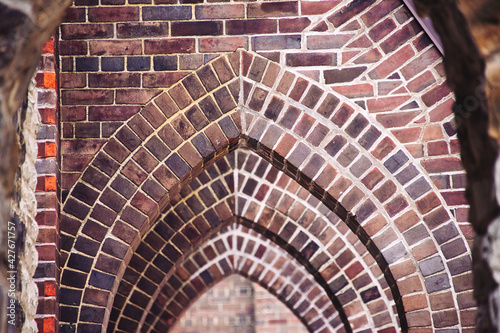 Sticker Arches in Saint Paul's Anglican Church in Toronto, Canada