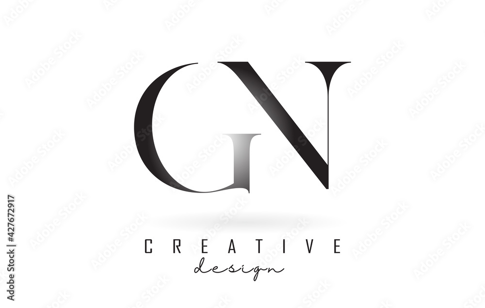Initial GN Logo Template With Modern Frame. Minimalist GN Letter Logo  Vector Illustration Royalty Free SVG, Cliparts, Vectors, and Stock  Illustration. Image 129039453.