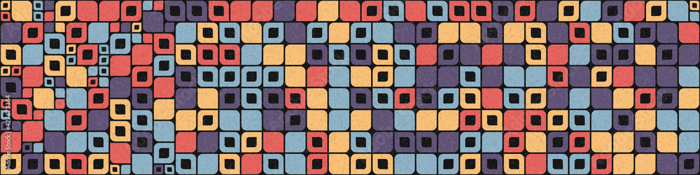 Abstract Geometric Pattern generative computational art illustration Abstract Geometric Pattern generative computational art illustration