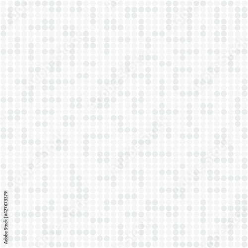 Gray White. Seamless background. Random points. Vector