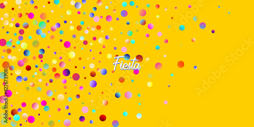 Carnival Confetti Explosion Vector Background. Birthday, New Year, Christmas Party Confetti Rain