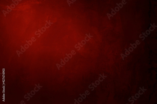Empty old dark red cement wall texture backgrounds 