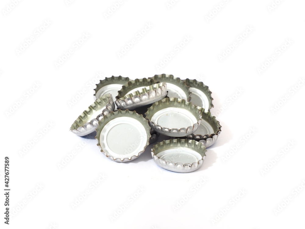 Crown cap isolated on white Crown cap isolated on white