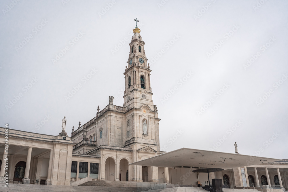 Basilica of Our Lady of the Rosary at Sanctuary of Fatima - Fatima, Portugal
