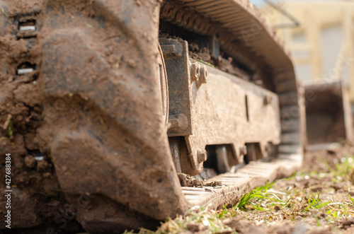 Wallpaper Mural der Antrieb eines Mini-Baggers Torontodigital.ca