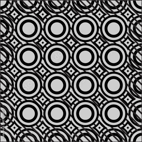 Circle Repeating Pattern | Carpet Pattern