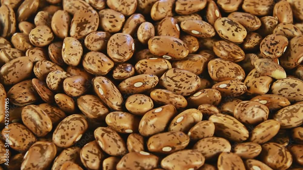 Mix of dried beans background rotation split screen Mix of dried beans background rotation split screen