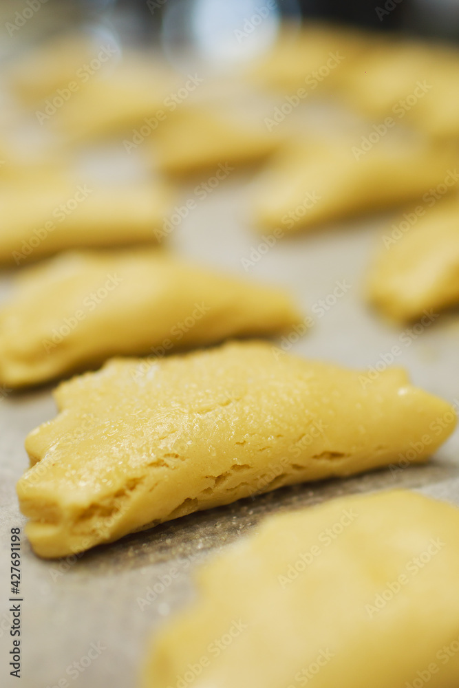 cookies on a white plate