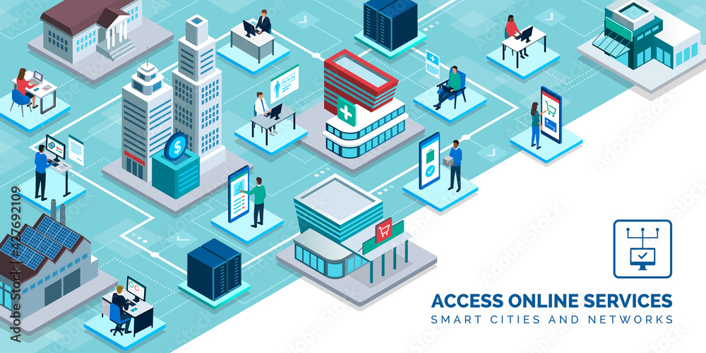 Smart city and online services