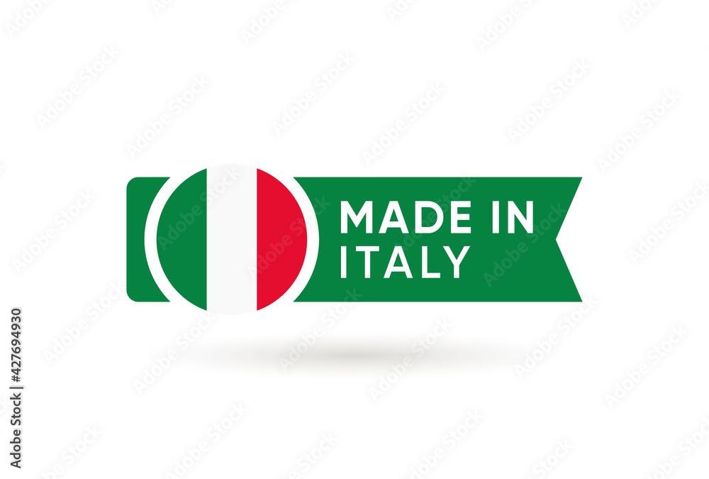 Made In Italy Banner icon design