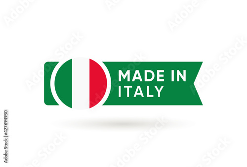 Made In Italy Banner icon design