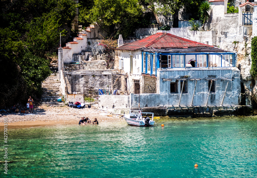 Fototapeta premium Greckie wakacje