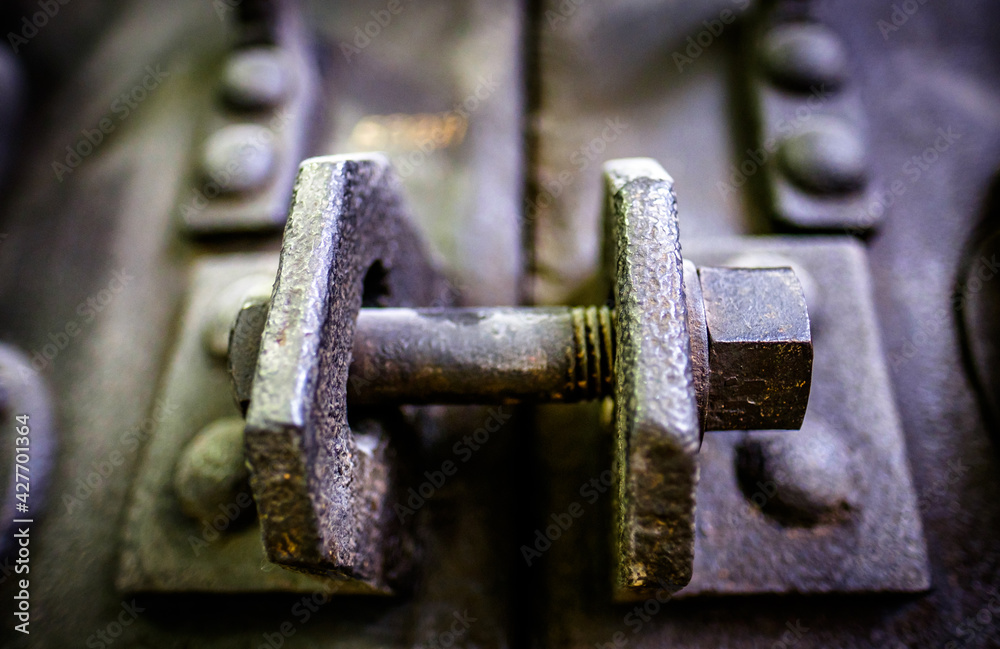 old screw - closeup old screw - closeup