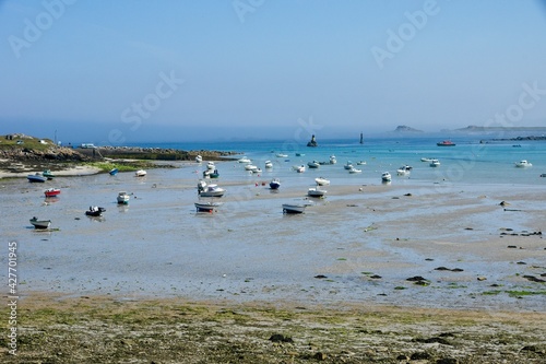 Harbour of Le Curnic in Bretagne France