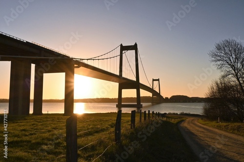 Bridge at sunrise