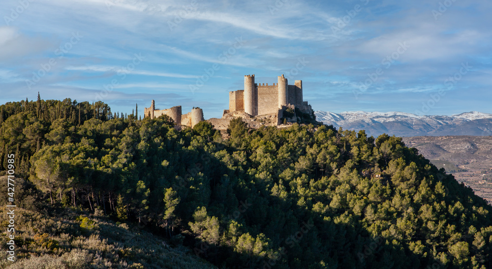 Fortress Castillo de Xivert in Spain