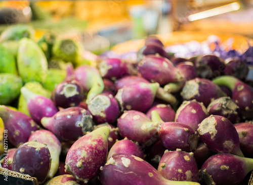 Kaktus, owoce - Targ - Grań Canaria