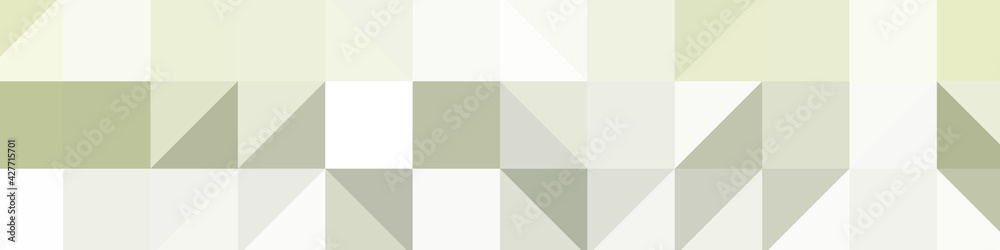 Naklejka premium Abstract color Low-Polygones Generative Art background illustration