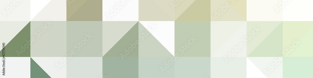 Fototapeta premium Abstract color Low-Polygones Generative Art background illustration