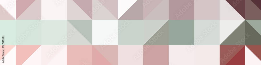 Abstract color Low-Polygones Generative Art background illustration