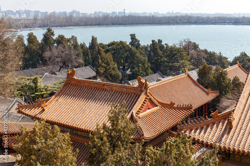 Golden Chinese Roofs