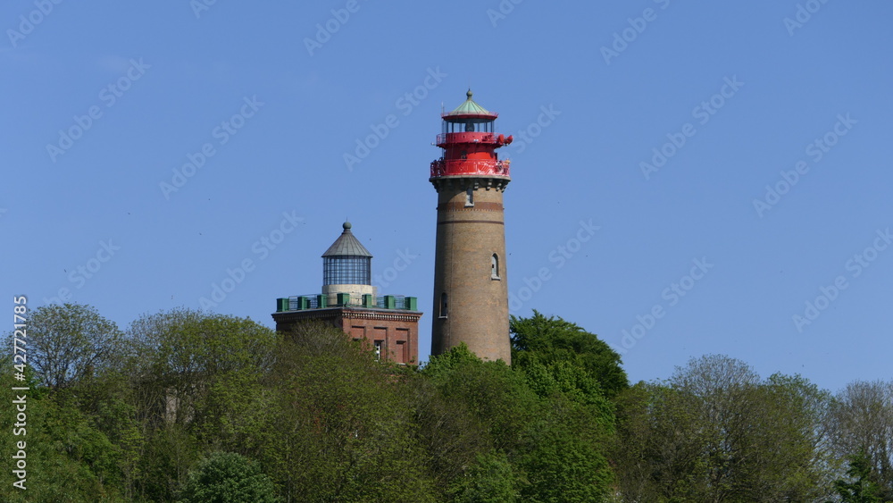 lighthouse in ruegen, germany