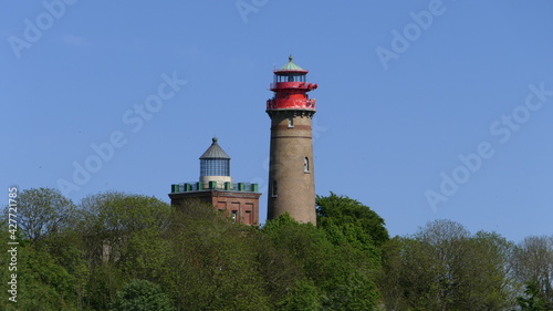 lighthouse in ruegen, germany