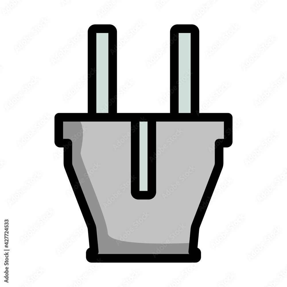 Obraz premium Electrical Plug Icon