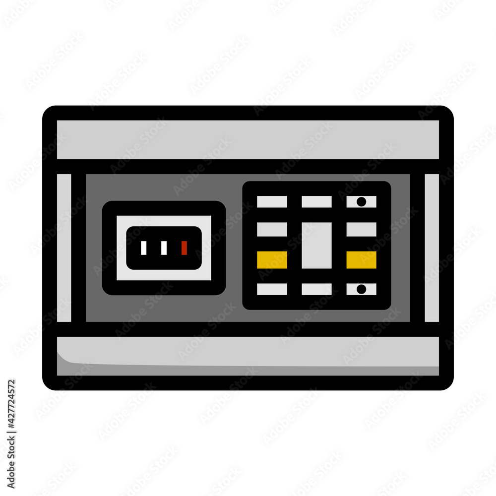 Circuit Breakers Box Icon